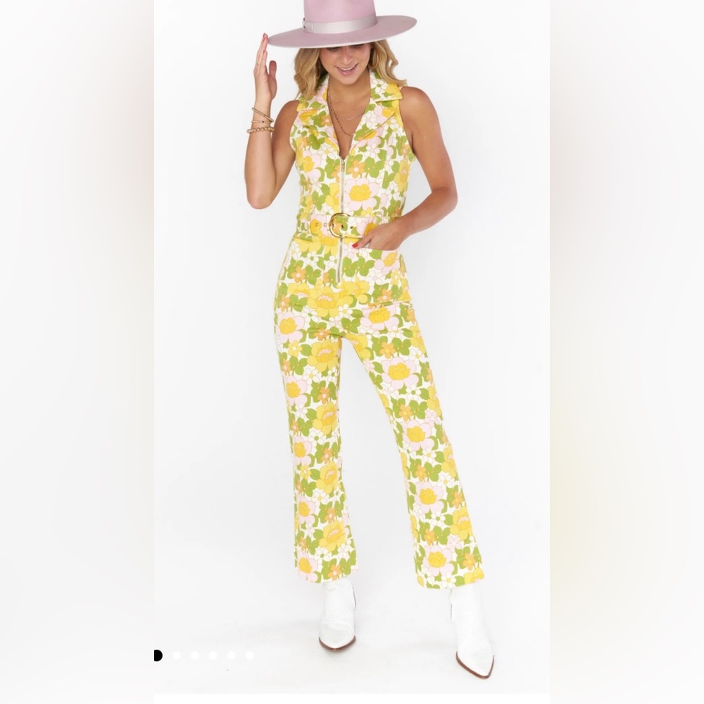 Show me your mumu Jacksonville cropped jumpsuit worn once!